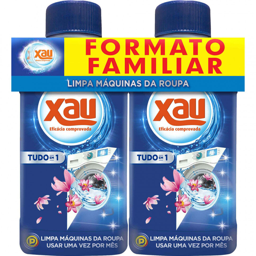 Limpa Máquinas da Roupa Tudo em 1