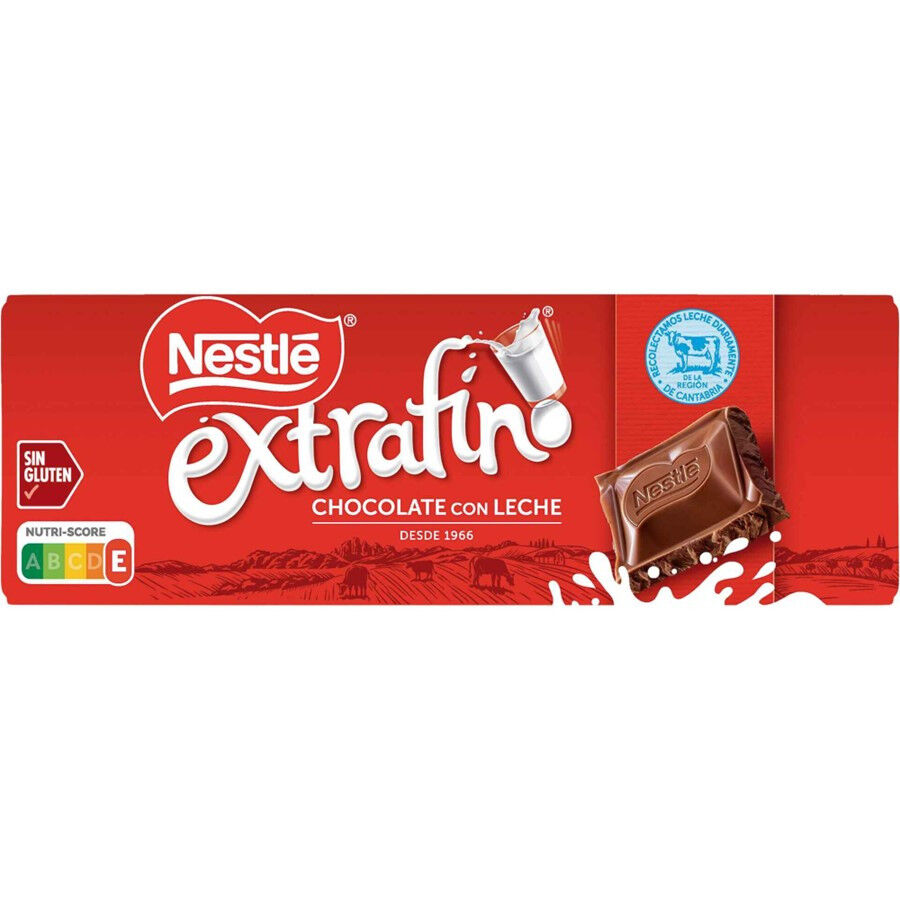 Tablete de Chocolate de Leite Extrafino