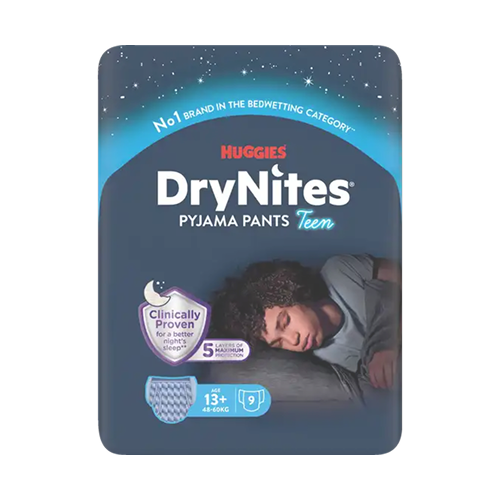 Fraldas DryNites Menino +13 Anos 45-60kg
