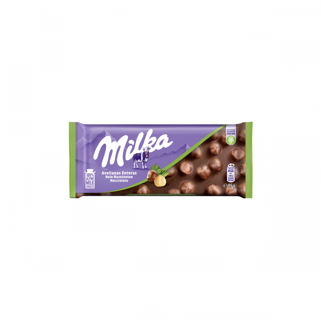 Tablete de Chocolate com Avelãs Inteiras
