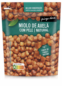 Miolo de Avelã com Pele ao Natural
