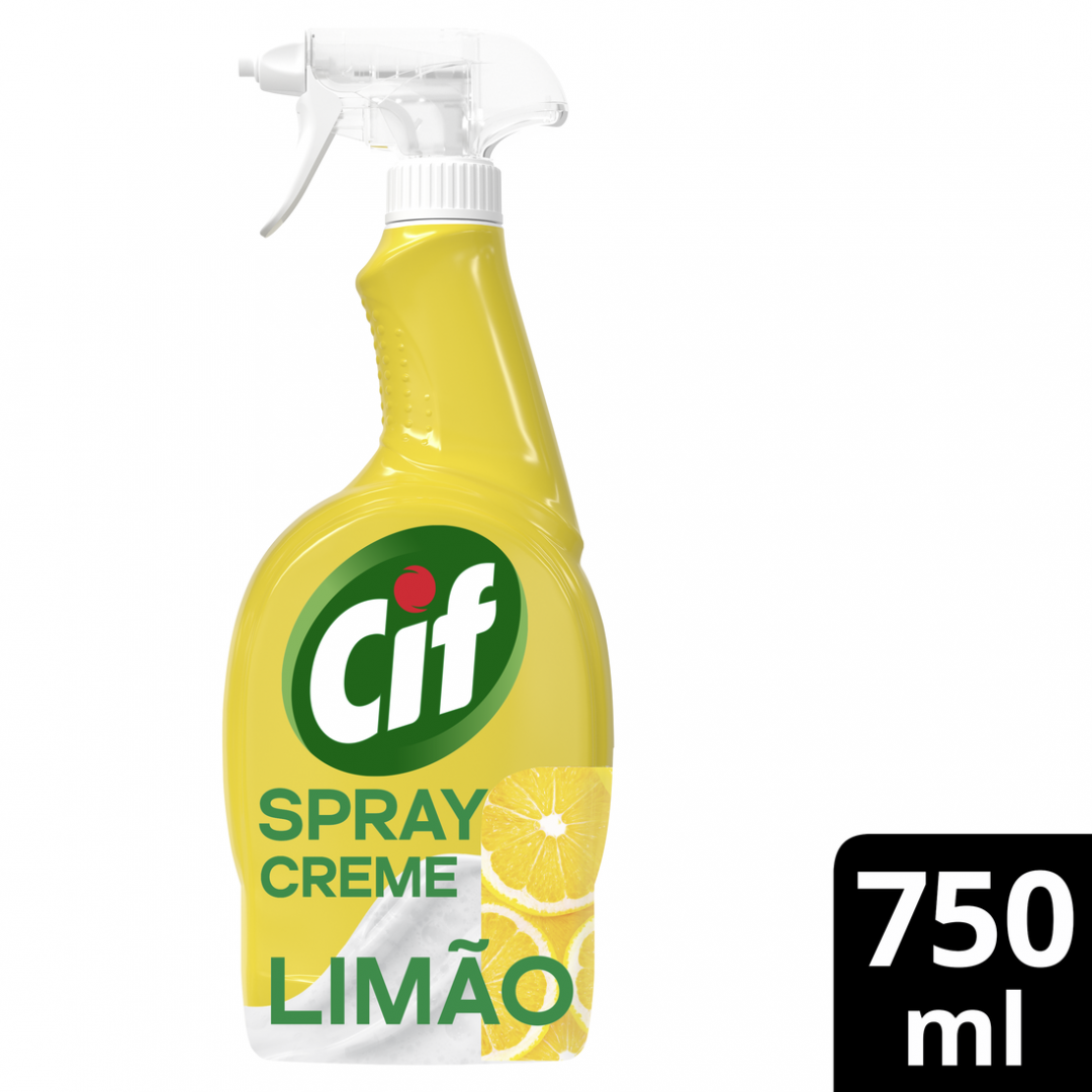 Creme de Limpeza Spray Limão