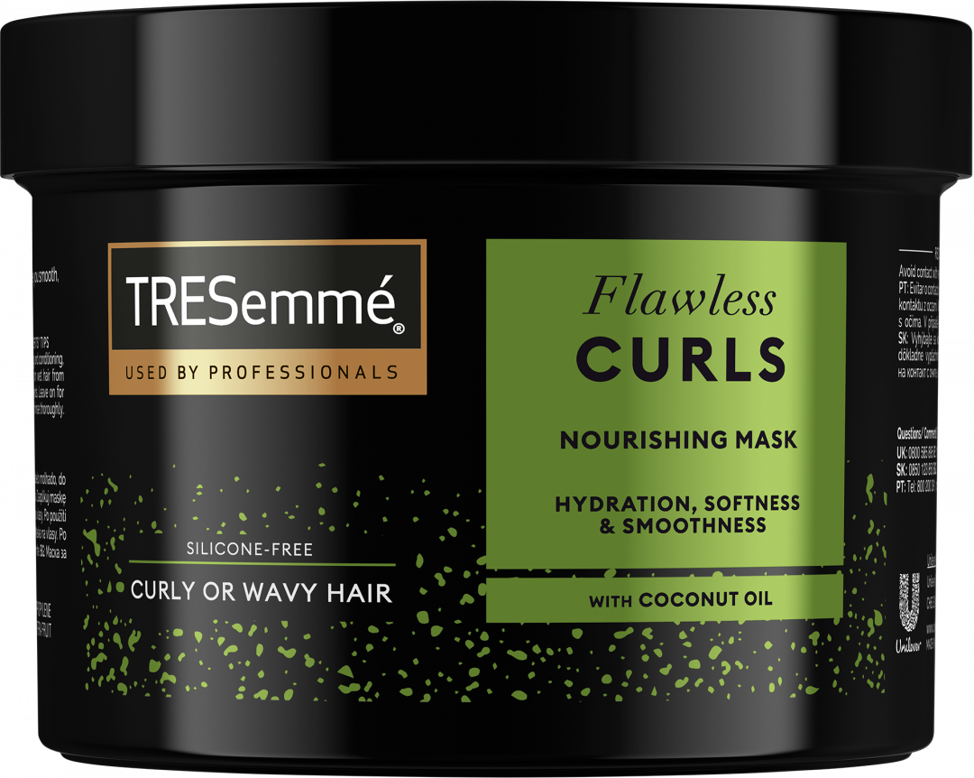 Máscara Flawless Curls com Óleo de Coco