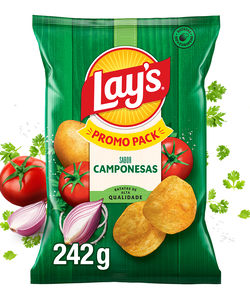 Batatas Fritas Lisas Camponesas