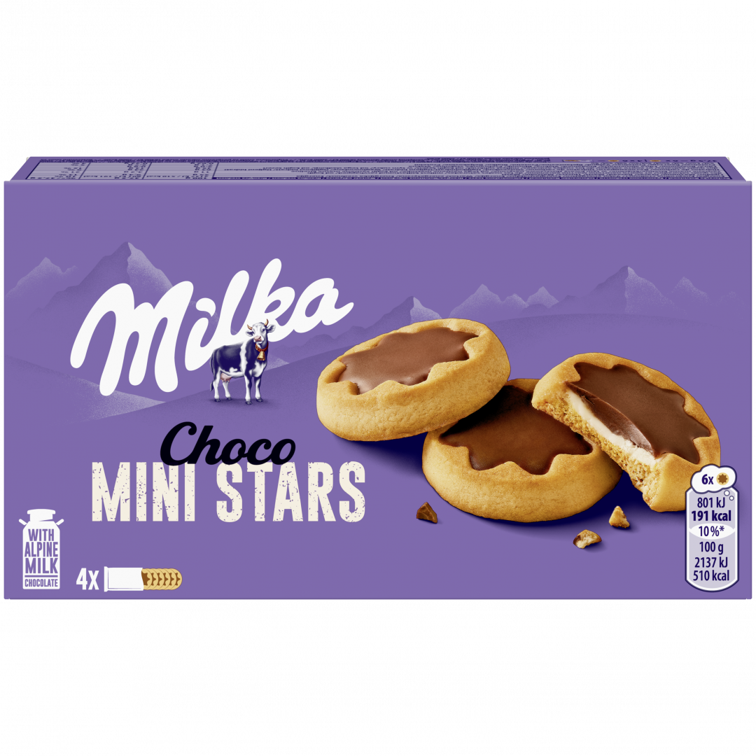 Bolachas Choco Mini Stars