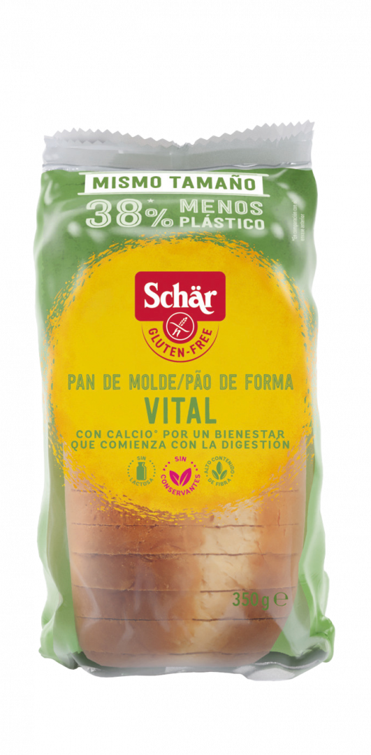 Pão de Forma Vital sem Glúten