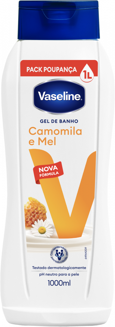 Gel de Banho Camomila e Mel