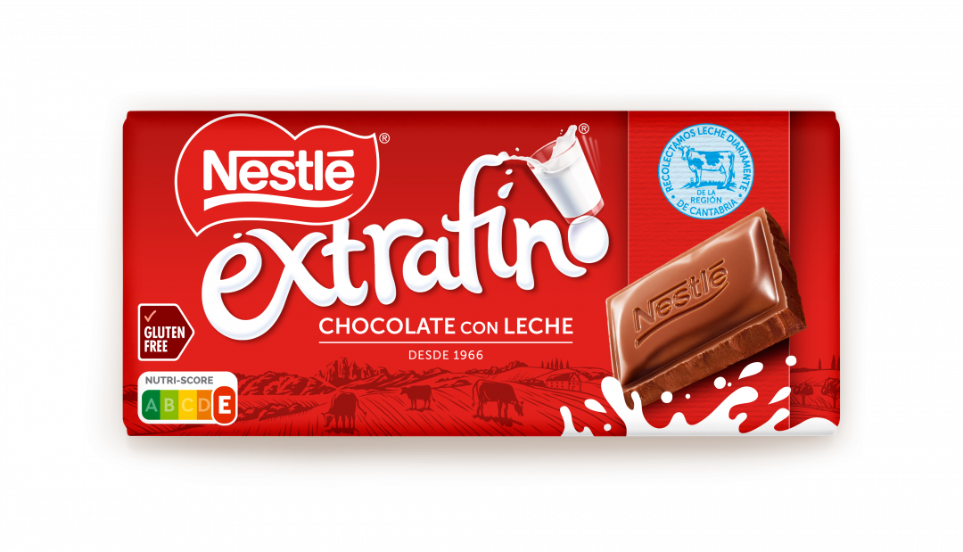 Tablete de Chocolate de Leite Extrafino