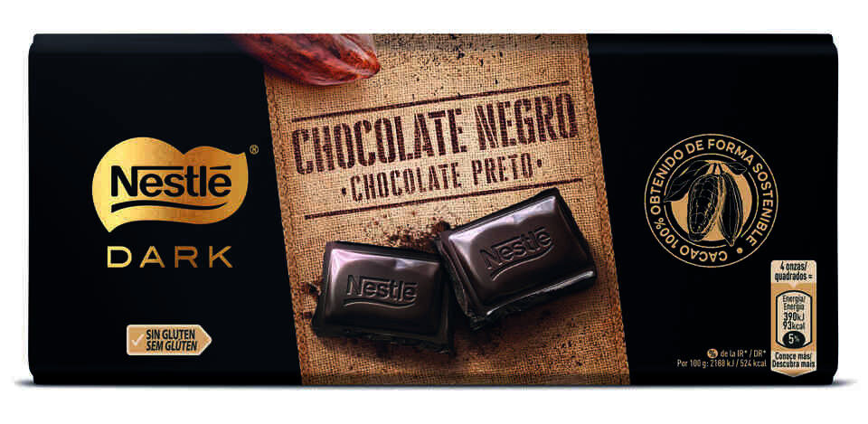 Tablete de Chocolate Negro