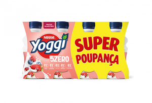 Iogurte Líquido Magro sem Lactose Frutos Silvestres 5 Zero Pack 8