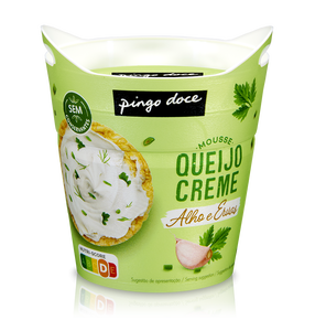 Queijo Creme com Alho e Ervas