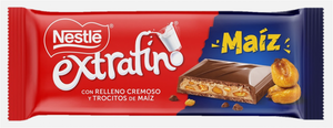 Tablete de Chocolate Extrafino com Recheio Cremoso e Milho