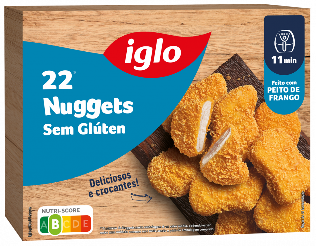 Nuggets de Frango Sem Glúten Congelados