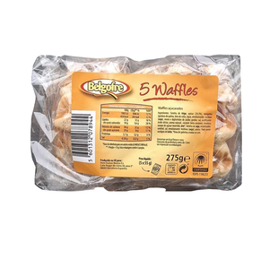 Waffles Açucarados