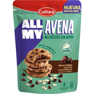 Bolachas All My Aveia com Chocolate