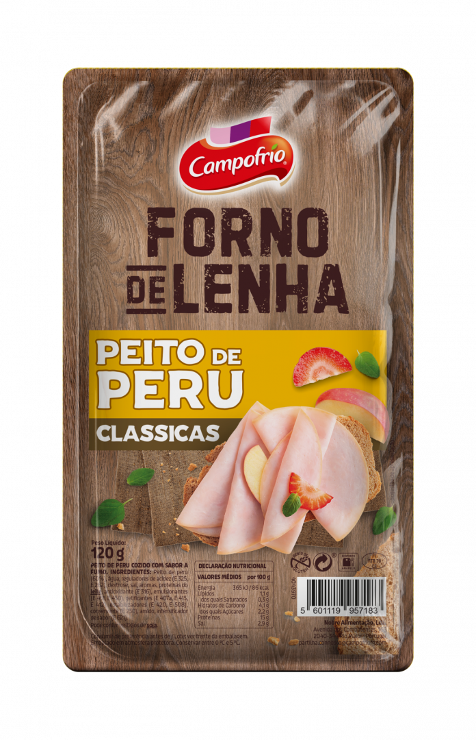 Fiambre De Perú Forno A Lenha Campofrio 120 g