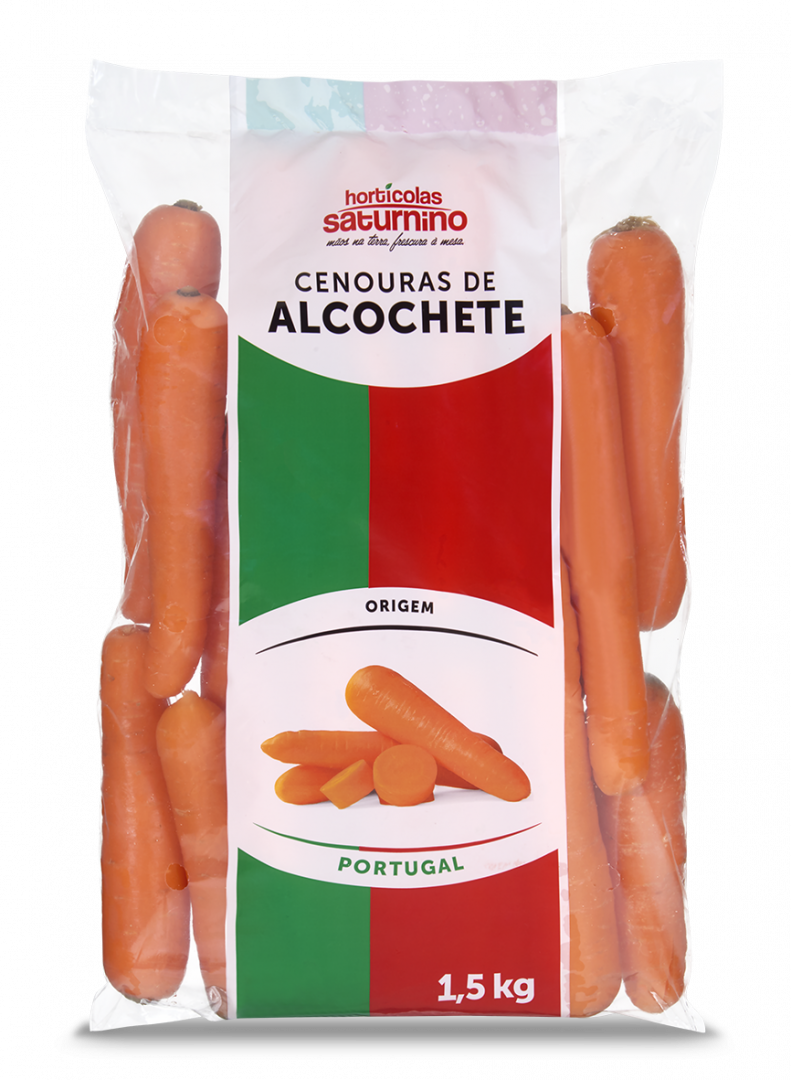 Cenoura De Alcochete Hortícolas Saturnino 1,5 kg