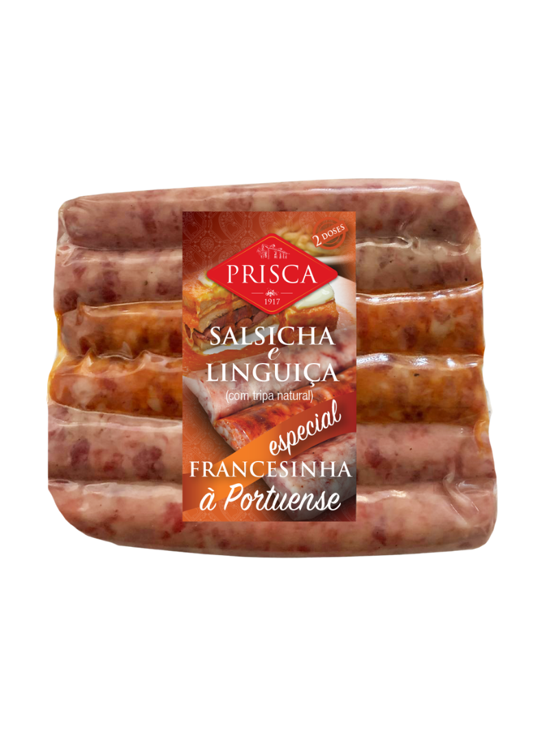 Salsicha E Linguiça Para Francesinha À Portuense Prisca 180 g