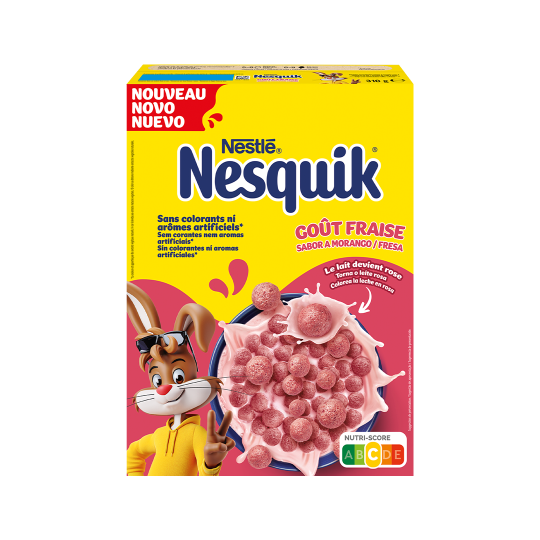 Cereais Nesquik Morango