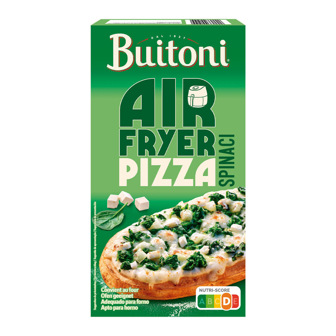 Pizza De Espinafres E Queijo Para Air Fryer Buitoni 195 g