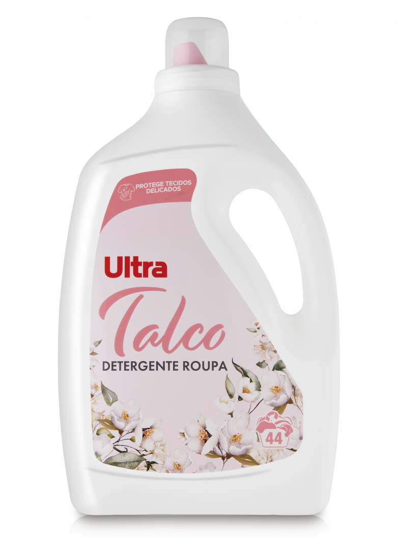 Detergente Máquina Da Roupa Líquido Talco Ultra 44 un