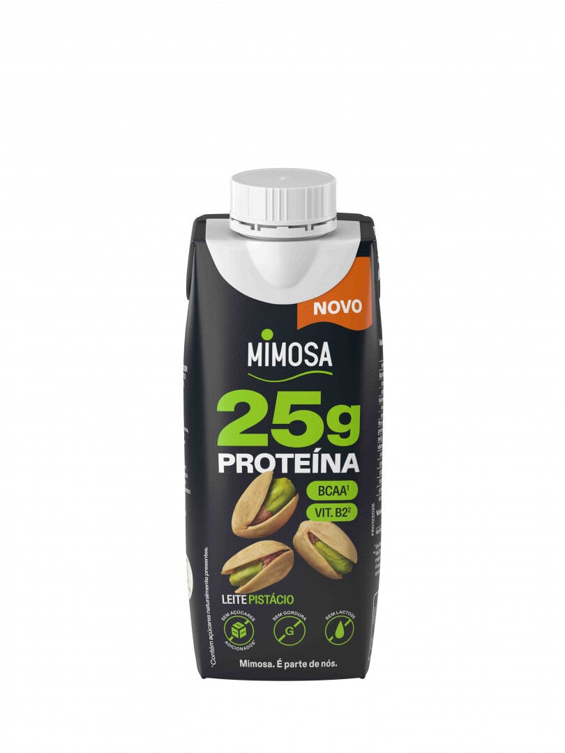 Leite Proteína Pistáchio sem Lactose Mimosa