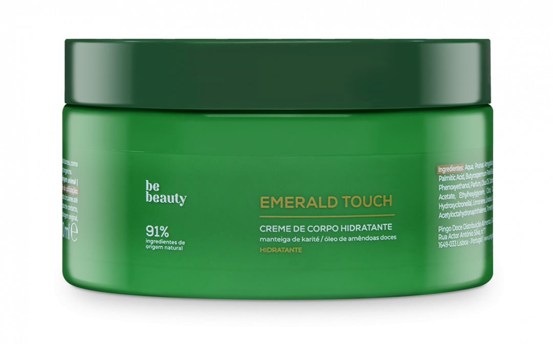 Creme De Corpo Hidratante Emerald Touch Be Beauty 300 ml