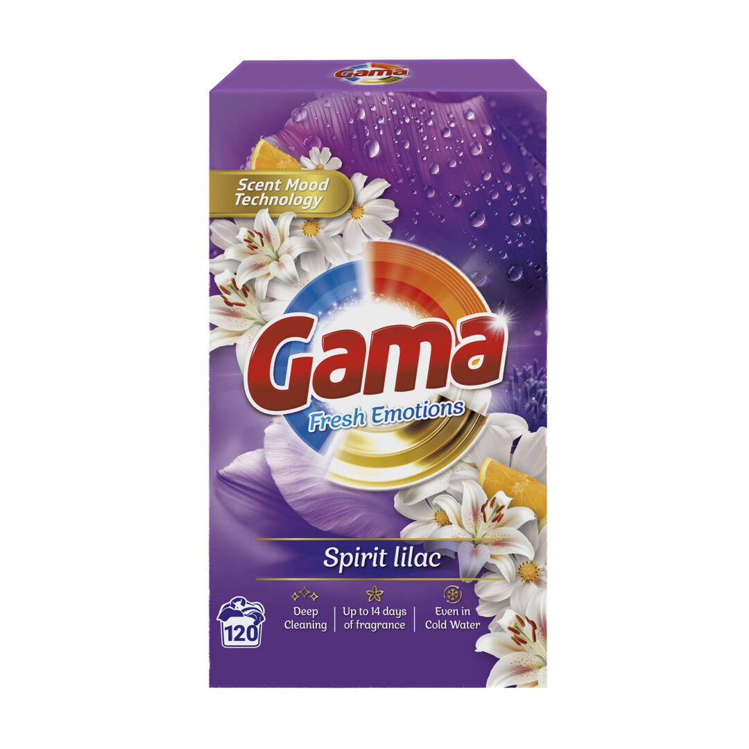Detergente em Pó Spirit Lilac Gama