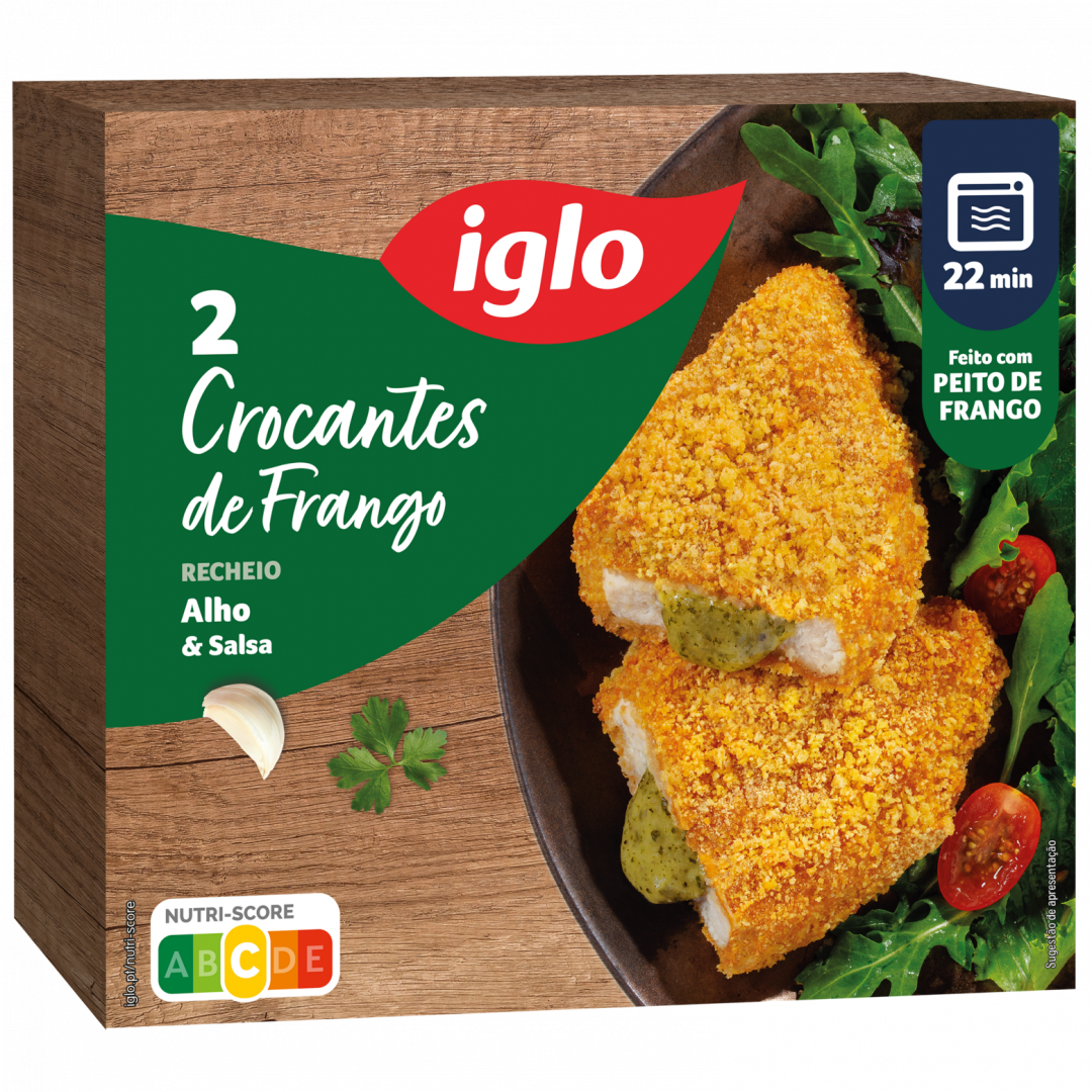 Crocante de Frango Alho & Salsa Iglo