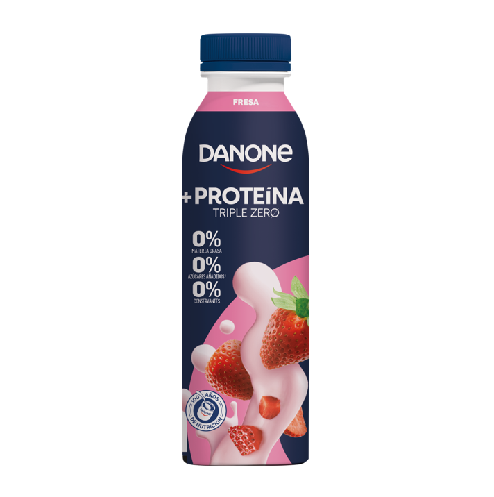 Iogurte Líquido Proteína Triplo Zero Morango Danone 270 g