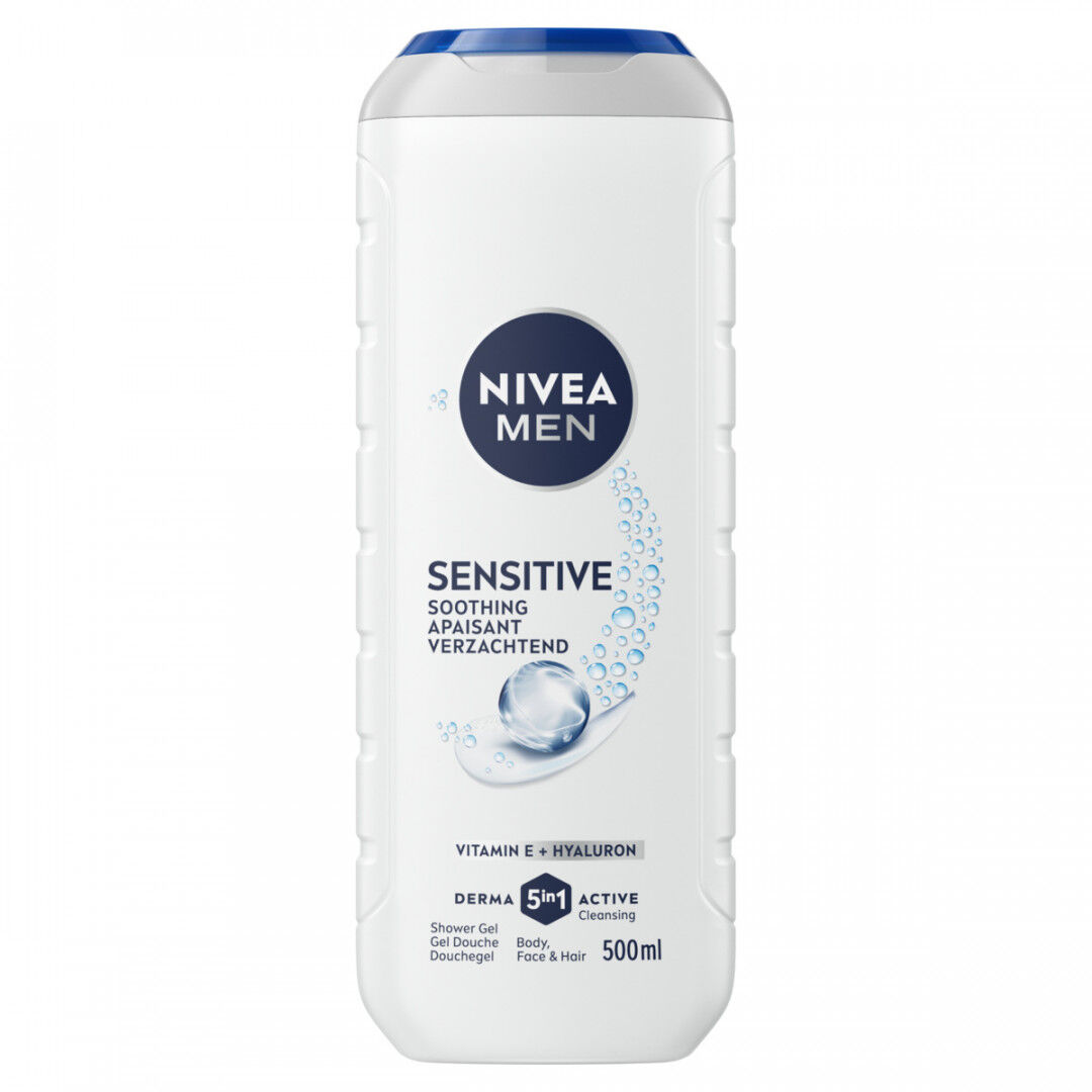 Gel De Banho Sensitive Nivea Men 500 ml