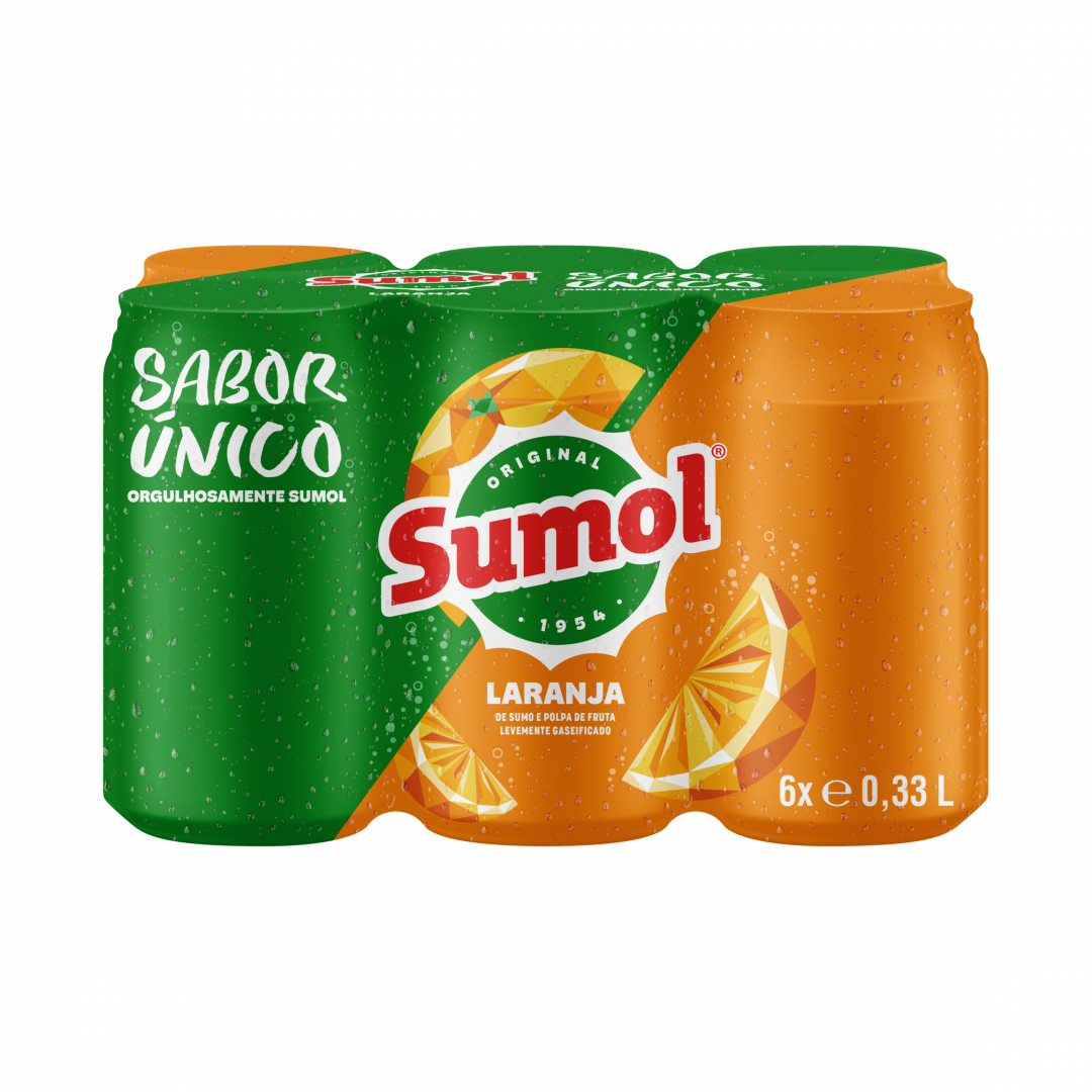 Refrigerante Sumol De Laranja Pack 6 1,98 L