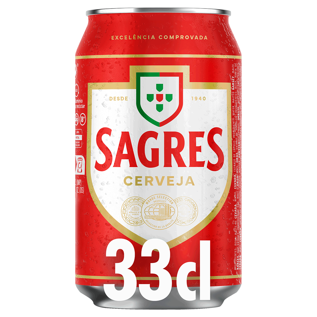 Cerveja Sem Álcool Sagres 330 ml