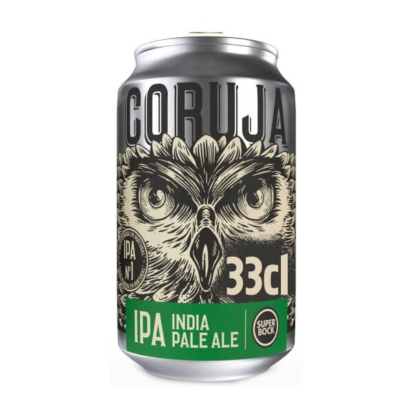 Cerveja Com Álcool Coruja India Pale Ale Super Bock 330 ml