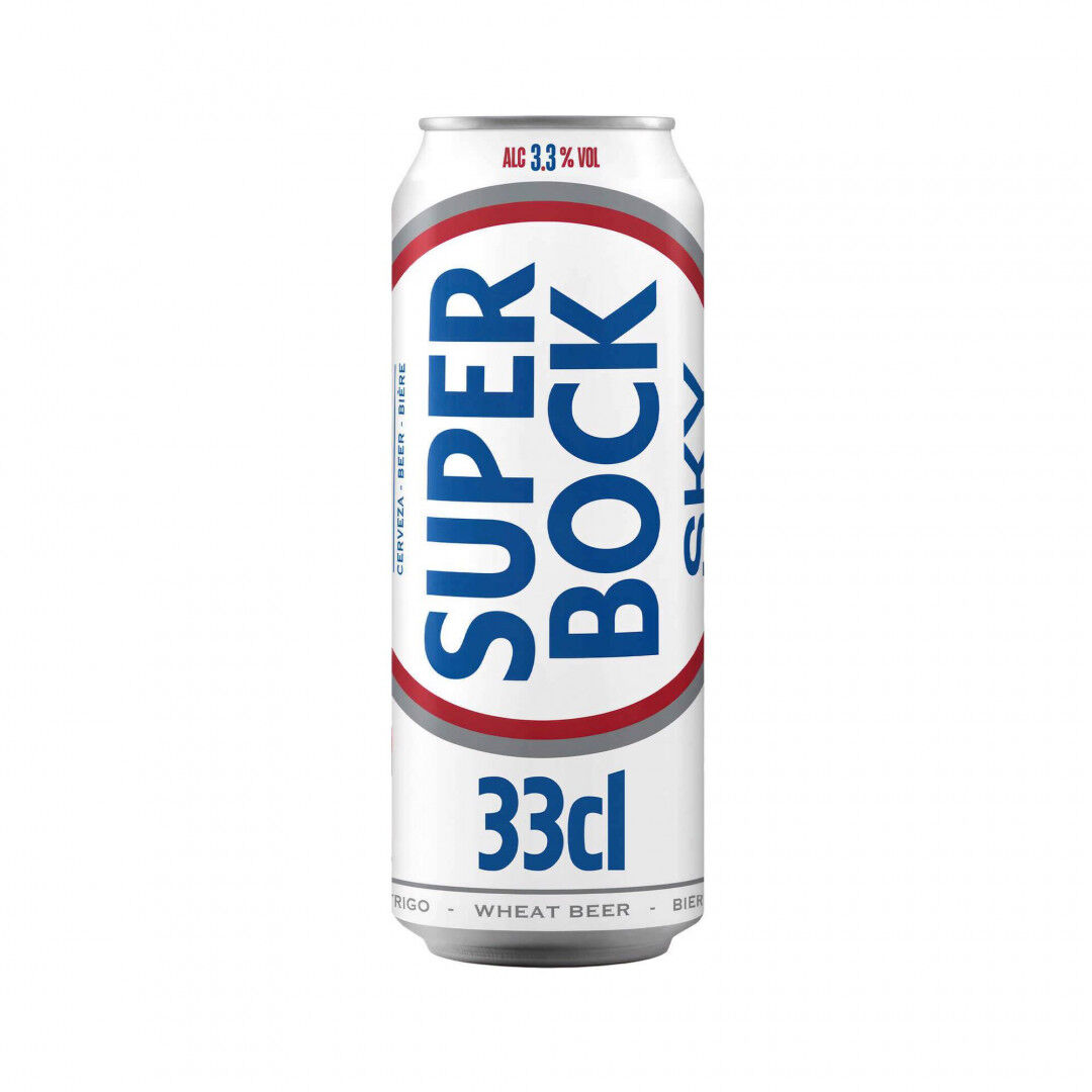 Cerveja Com Álcool Super Bock 330 ml