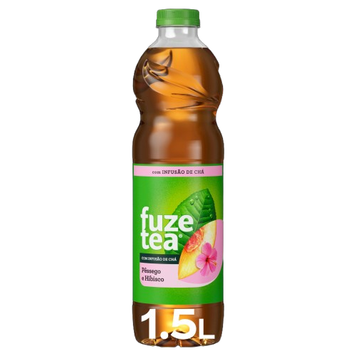 Ice Tea De Pêssego E Hibisco Fuze Tea 1,5 L