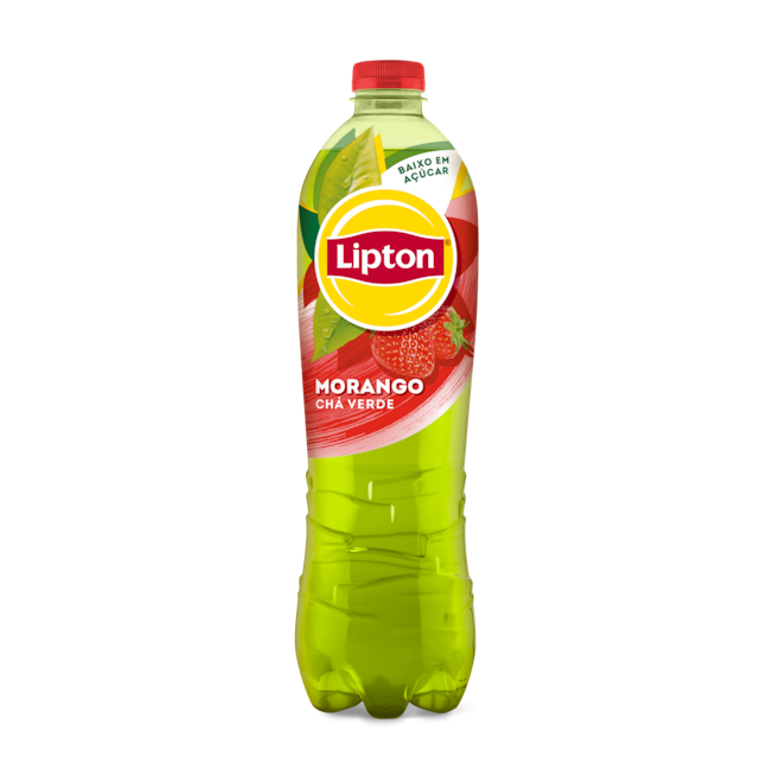 Ice Tea De Chá Verde E Morango Lipton 2 L