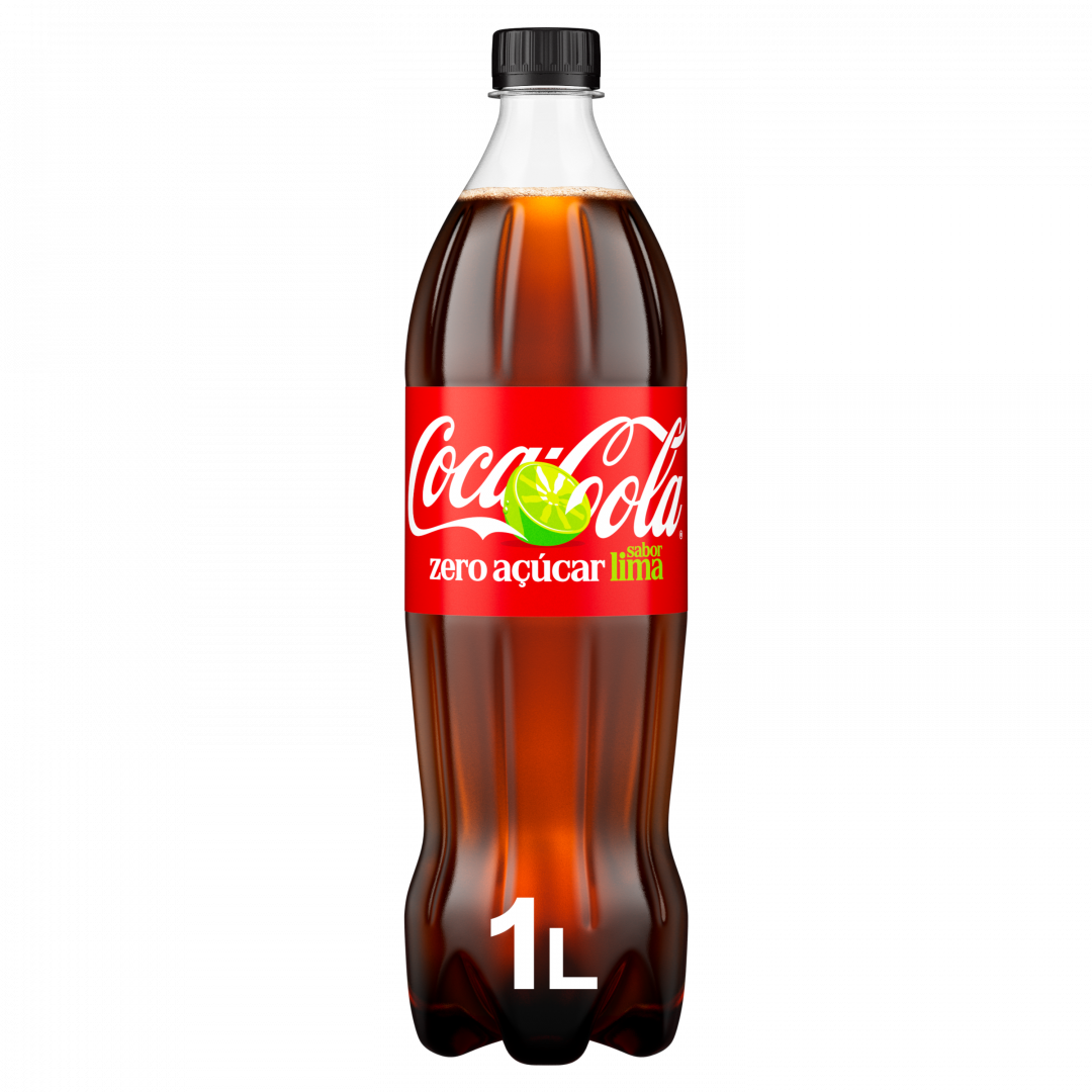 Refrigerante Coca-Cola Zero Lima Lata Pack 6