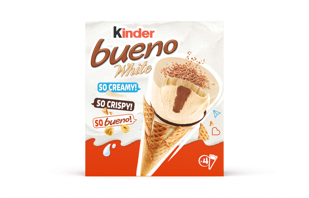 Gelados Kinder Bueno White 248 g