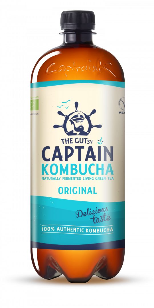 Chá Biológico Original Captain Kombucha 1 L