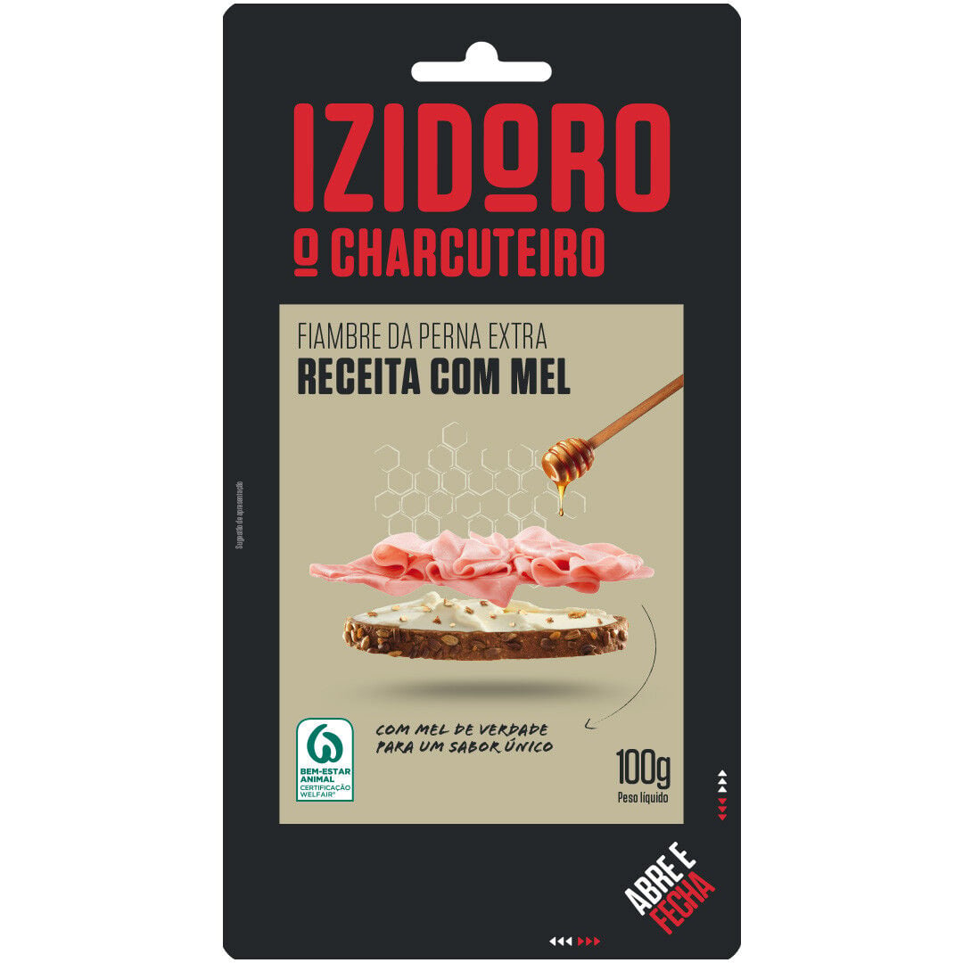Fiambre Com Mel Izidoro 100 g