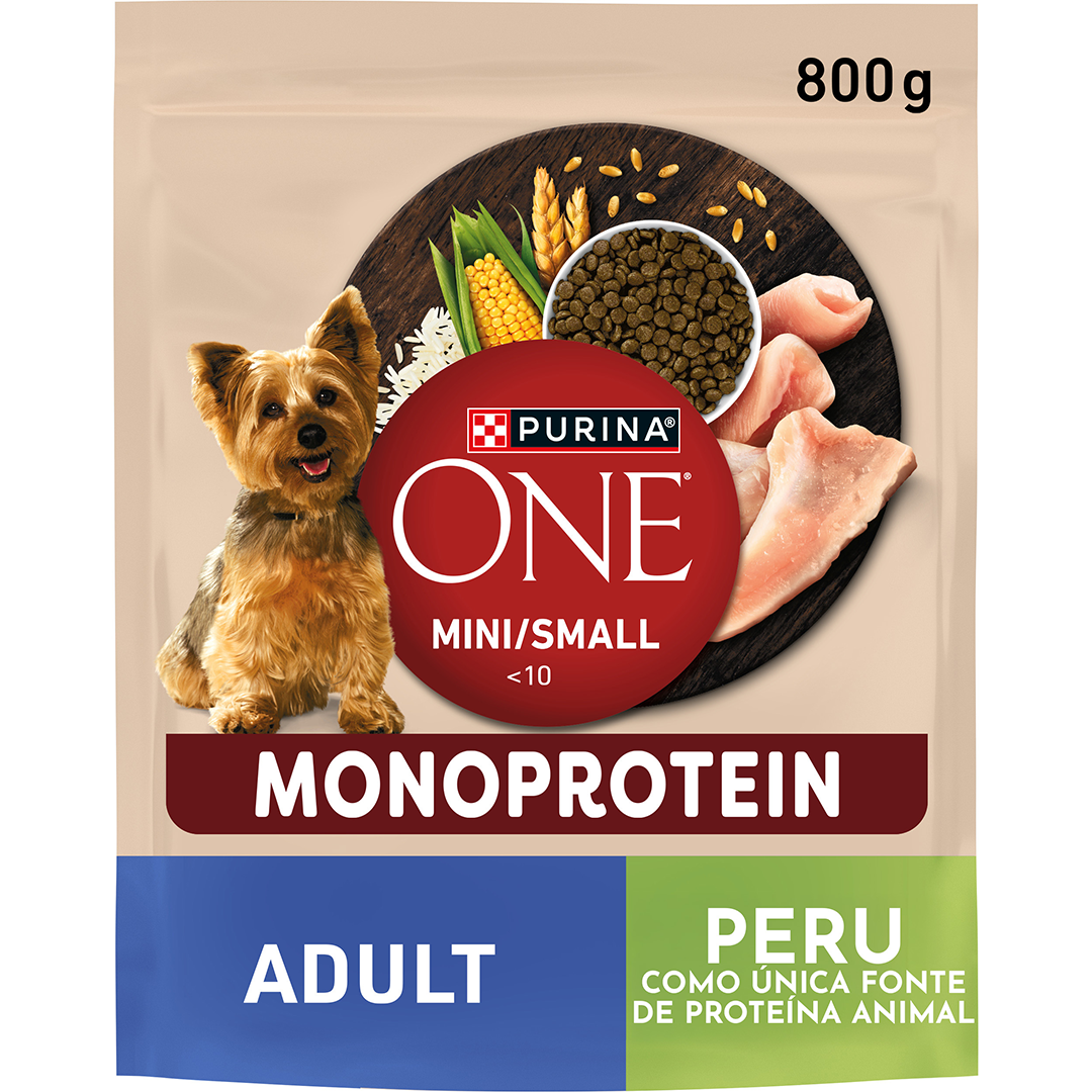 Comida Húmida Para Cão Com Perú Purina One 800 g
