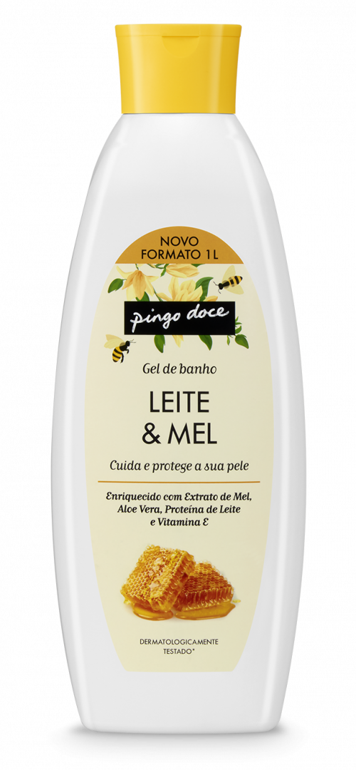 Gel de Banho Leite e Mel