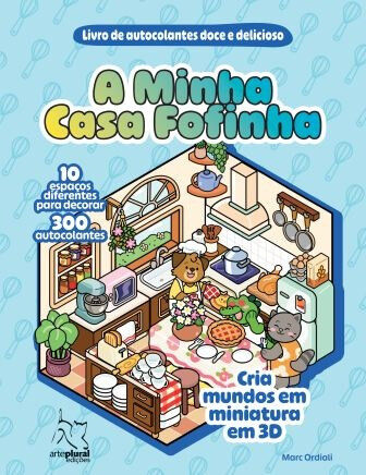 Livro de Autocolantes - A Minha Casa Fofinha