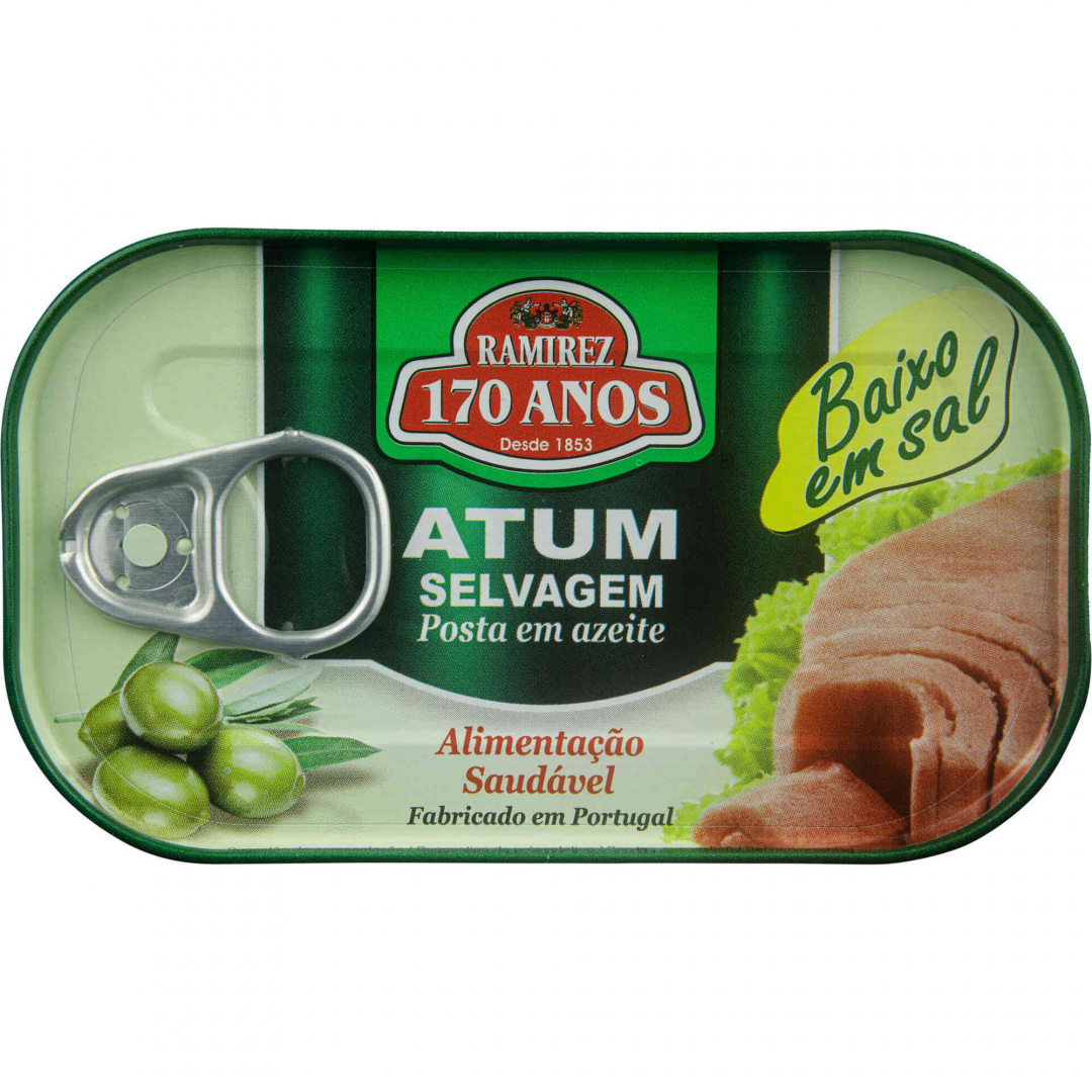 Atum Com Baixo Teor De Sal Ramirez 86 g