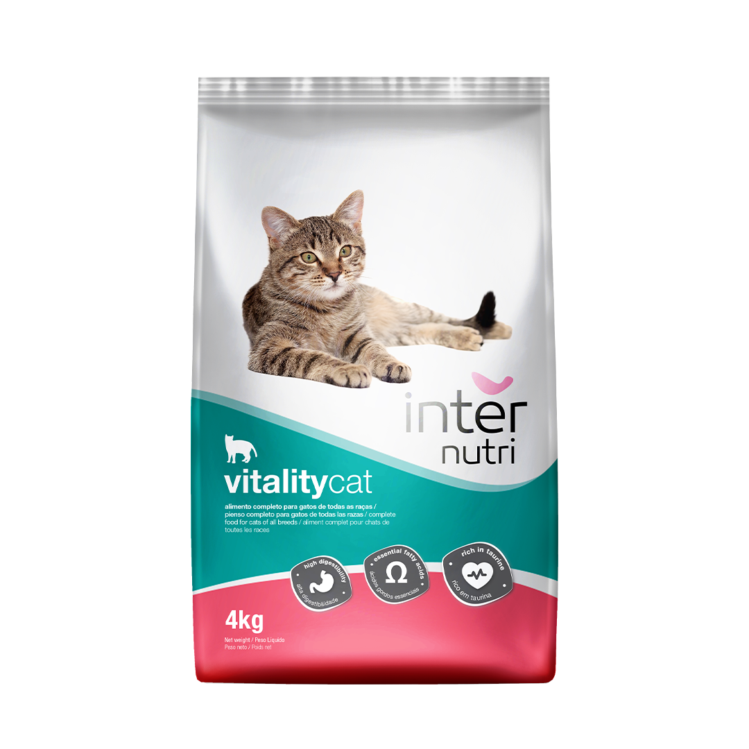 Comida Seca Para Gato Vitalitycat Internutri 4 kg