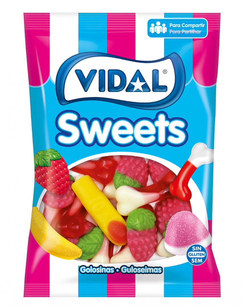 Gomas Sortidas Light Vidal 300 g