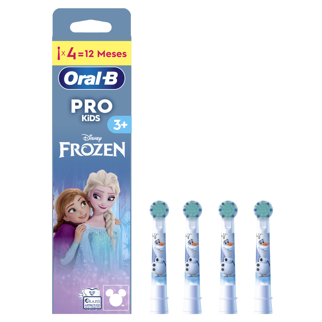 Recargas Escova de Dentes Pro Kids Frozen Pack 4