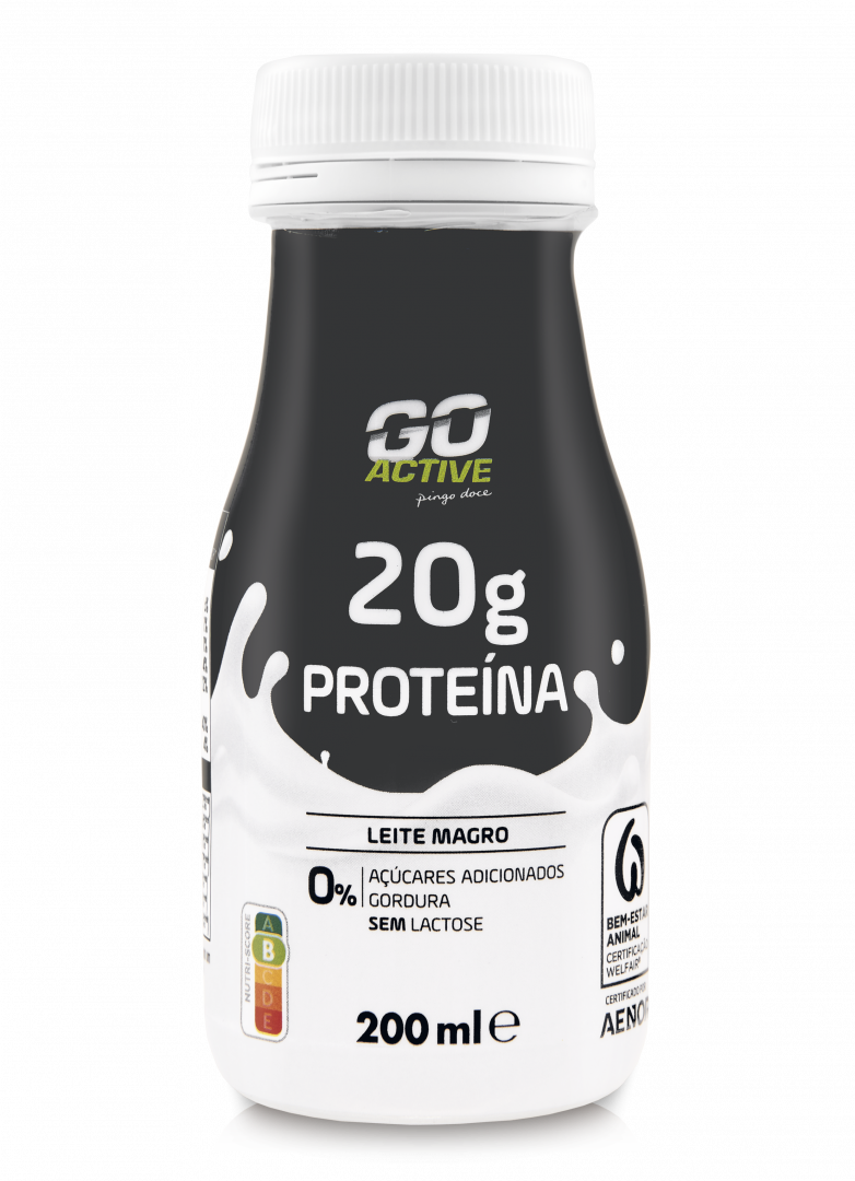 Leite Magro Com Proteína Sem Lactose Go Active 200 ml