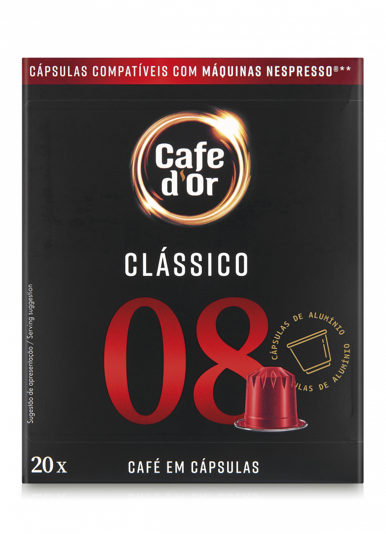 Cápsulas De Café Nespresso Clássico Café D'or 20 un
